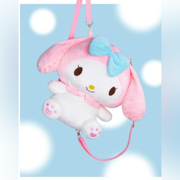 My Melody Plush Doll Backpack NWT - Picture 2 of 5